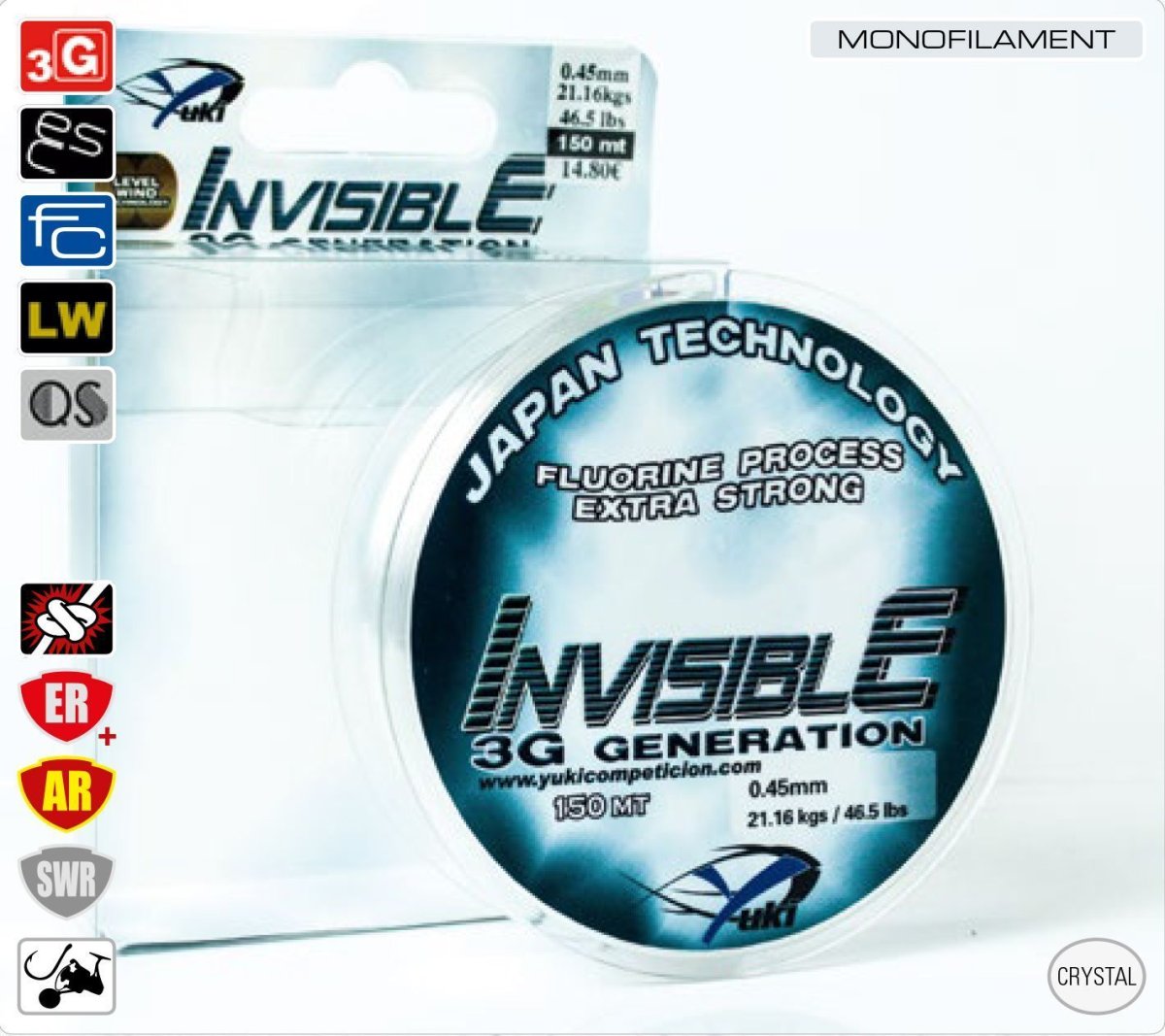 Hilo Yuki Invisible 1000mts - Imagen 2