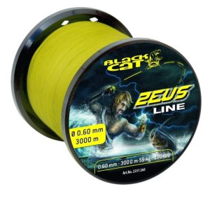 BLACK CAT Trenzado Zeus Line 0,60mm 59kg 3000m