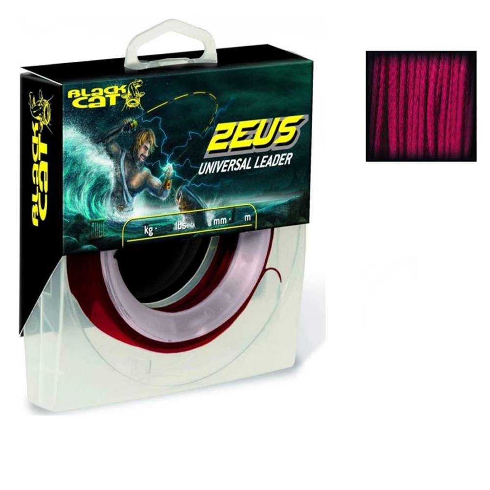 BLACK CAT Trenzado hueco 16 ebras Zeus Universal Leader 1,10 mm 165 kg 40m - Imagen 2