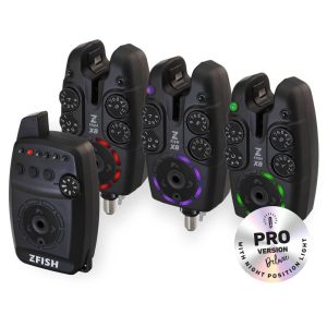 ZFISH ZX8 PRO BITE ALARM SET 3+1 Maletin 3 alarmas + receptor