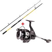 OFERTA PACK: CAÑA ZFISH KODIAK 2,40 m + CARRETE ZEUS ZX8000