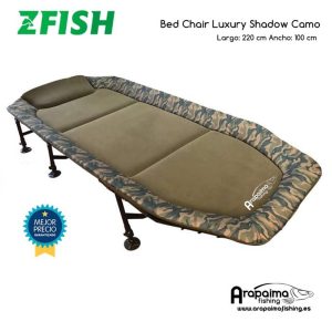 ZFISH SHADOW CAMO BEDCHAIR (1 m de ancha)
