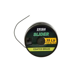 ZFISH SLIDER COATED BRAID 35 LB 10 m trenzado recubierto suave para anzuelar